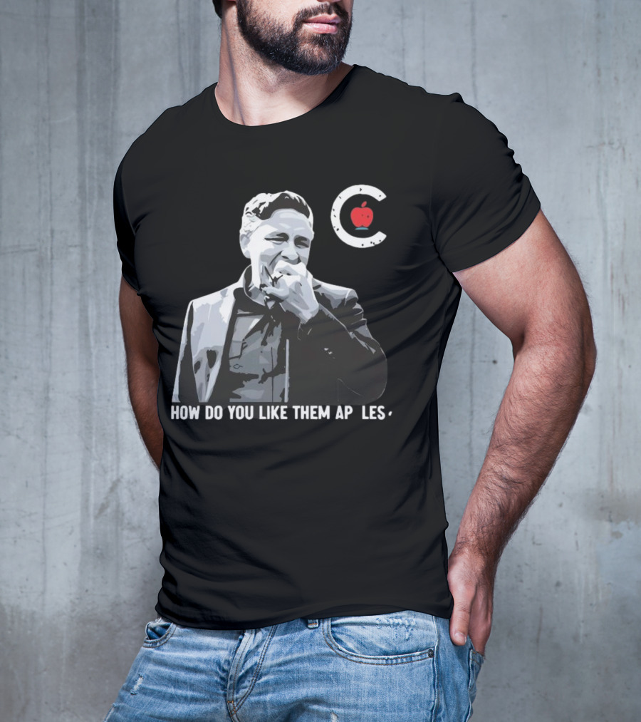 Pierre Poilievre Eating Apples How Do You Like Them Apples T-Shirt