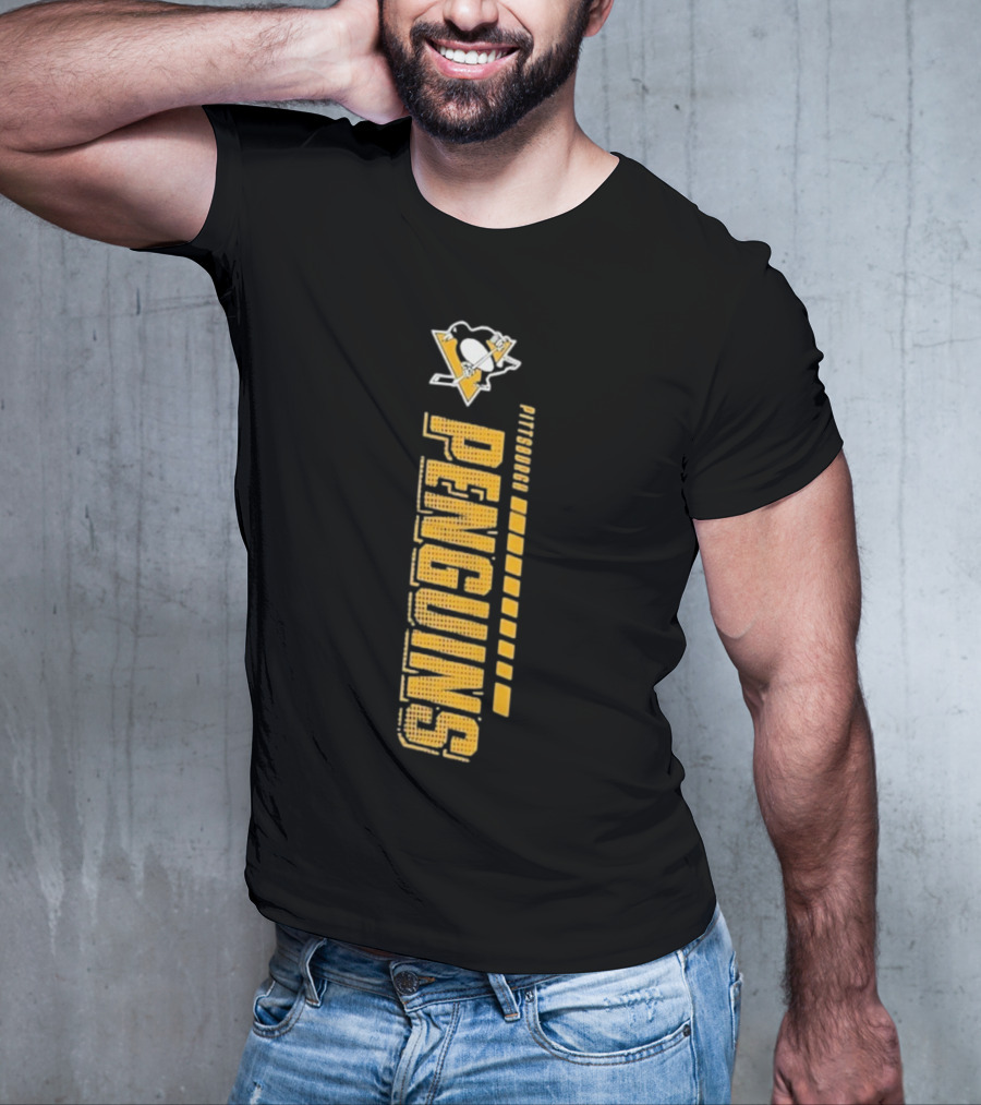 Pittsburgh Penguins Team Hockey NHL Iconic Atmosphere T-Shirt
