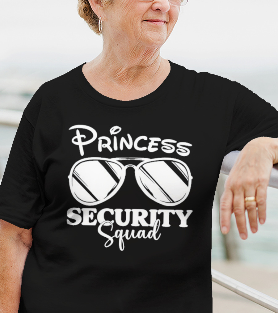 Princess Security Squad Sunglasses Fun T-Shirt