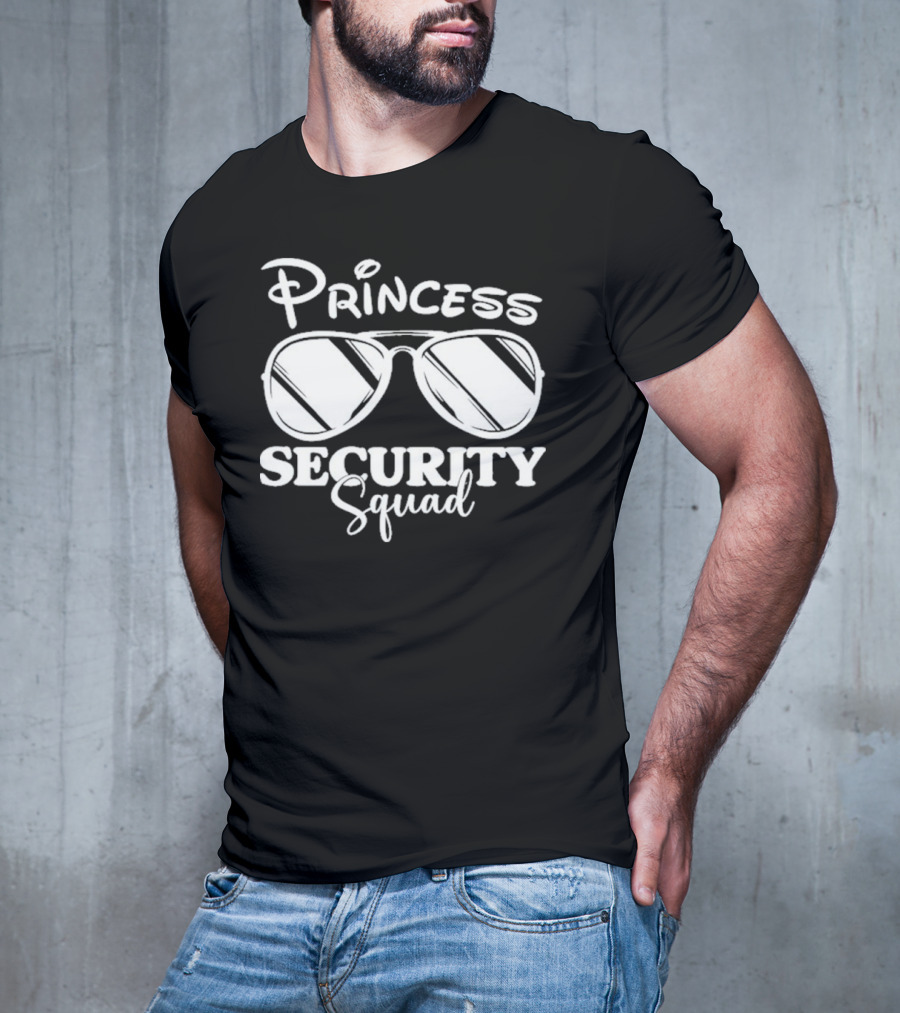 Princess Security Squad Sunglasses Fun T-Shirt