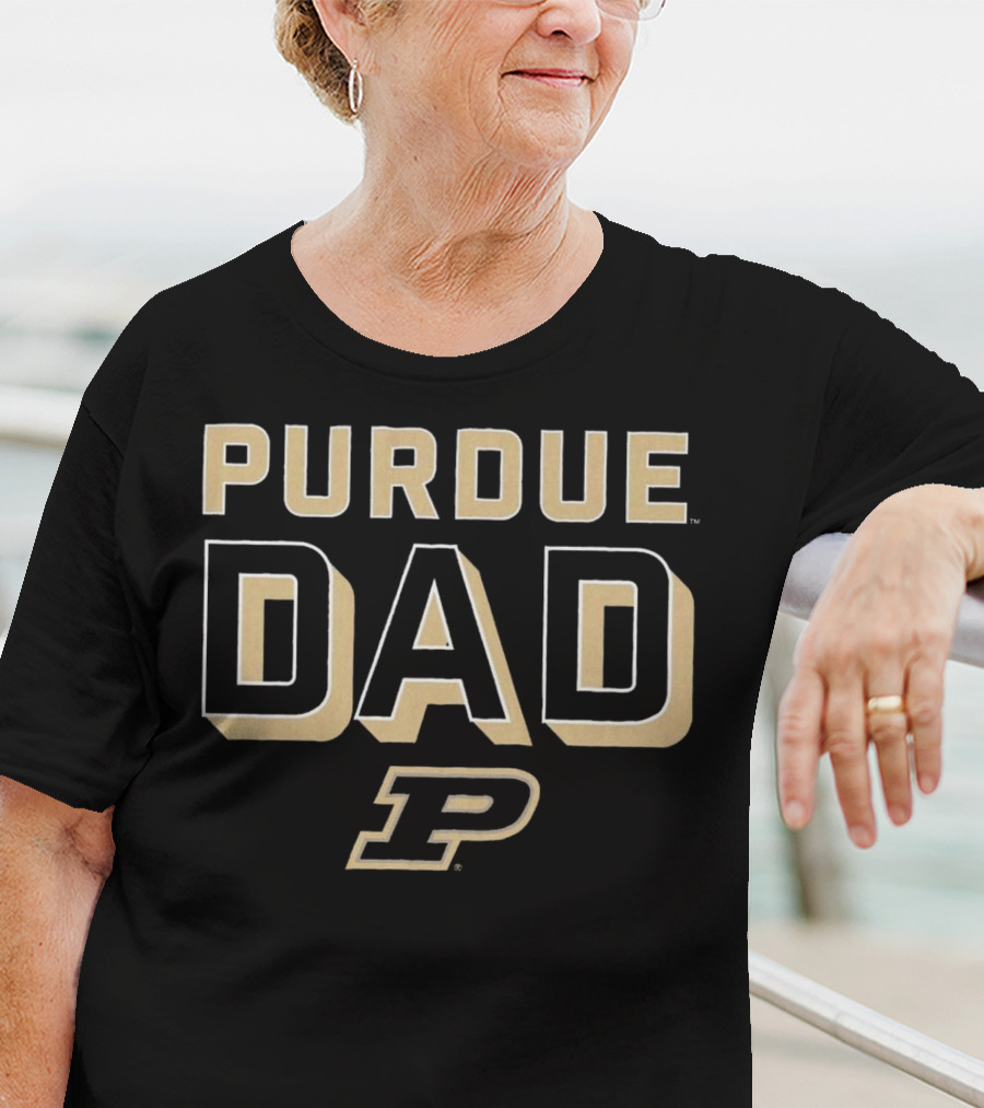Purdue Dad Purdue Boilermakers P T-Shirt