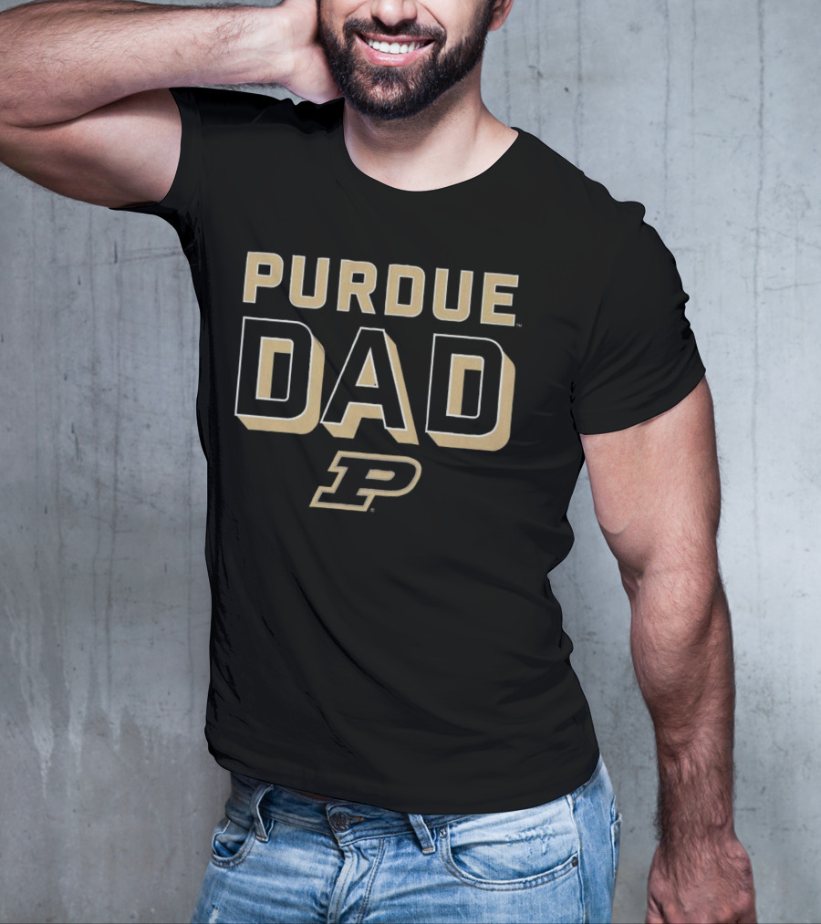 Purdue Dad Purdue Boilermakers P T-Shirt