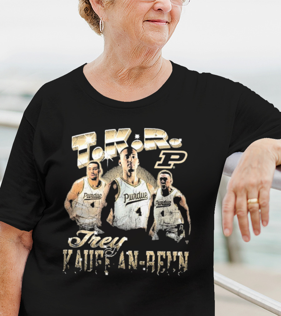 Purdue Basketball TKR Trey Kaufman-Renn Vintage 90s T-Shirt