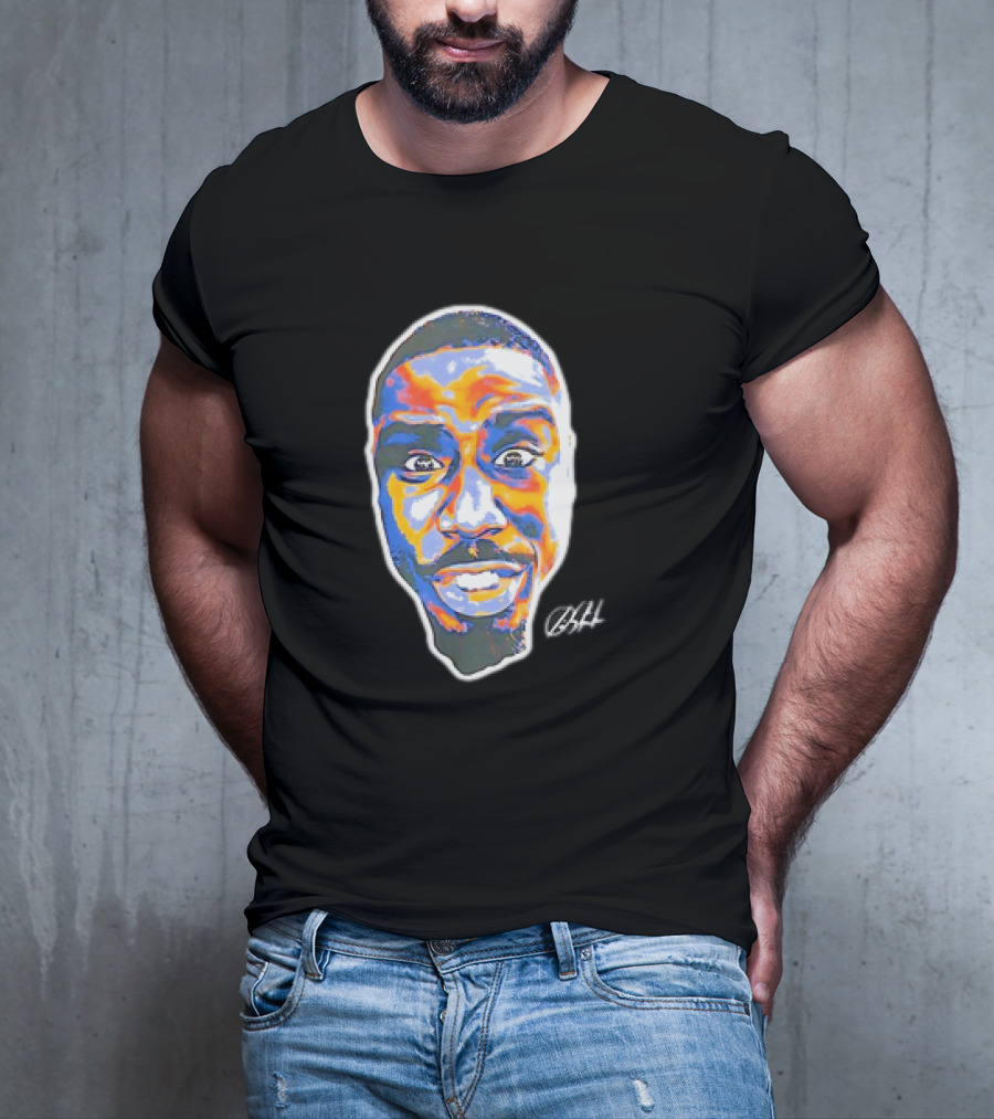 Premi Sterlin Vibrant Expression Face Art T-Shirt