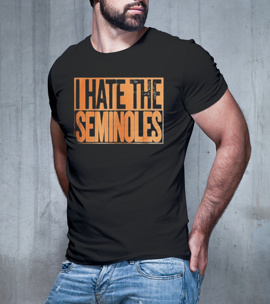 Premium Florida Gators I Hate The Seminoles T-Shirt
