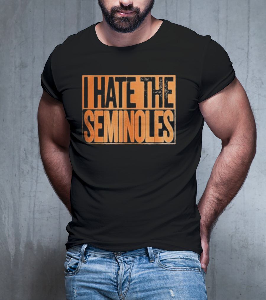 Premium Florida Gators I Hate The Seminoles T-Shirt