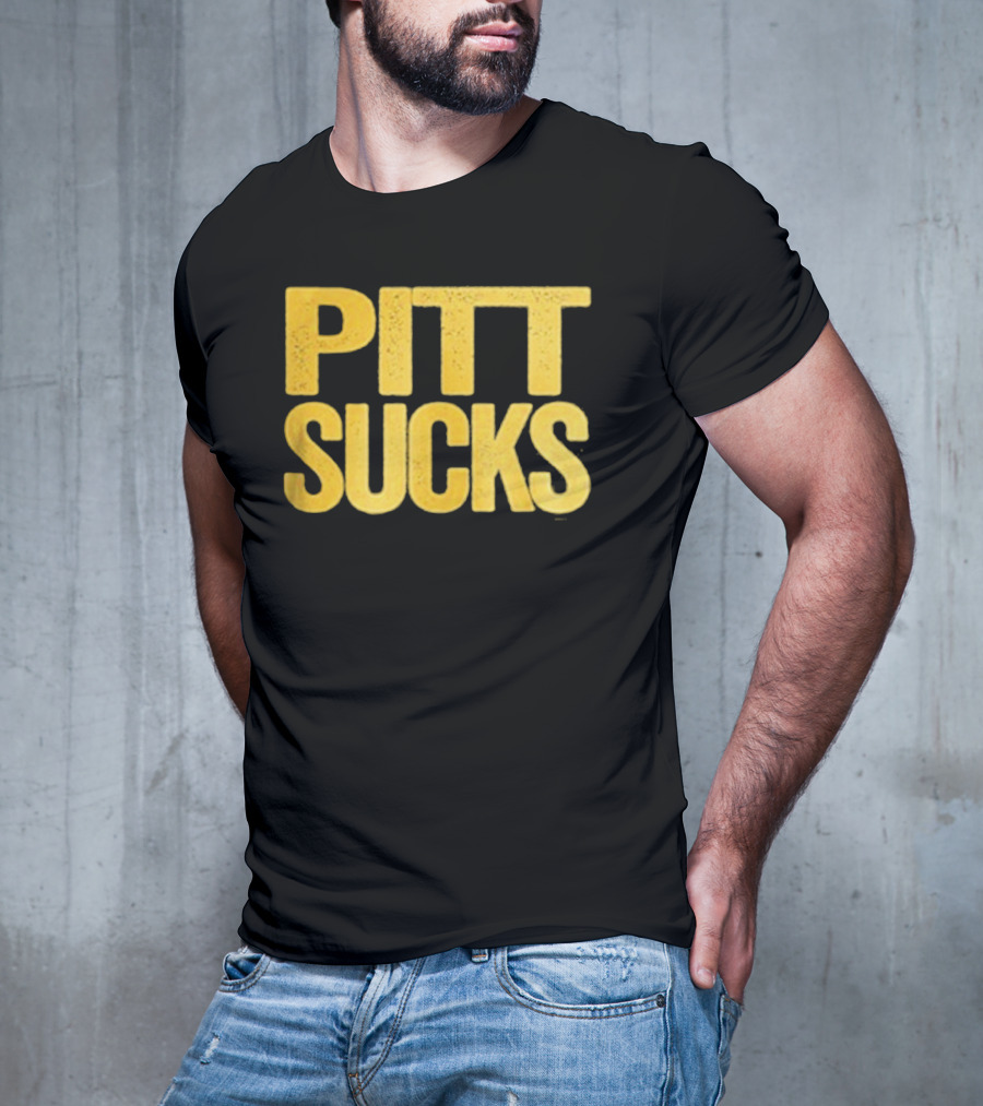 West Virginia Mountaineers Pitt Sucks T-Shirt
