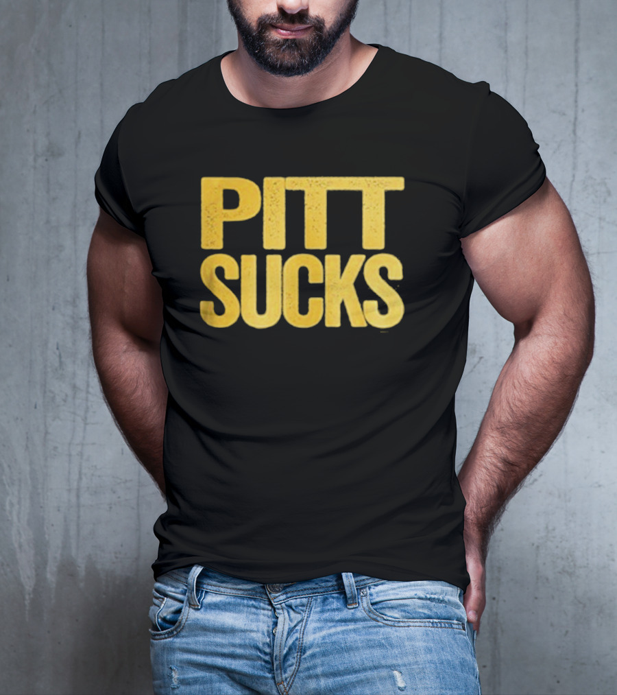 West Virginia Mountaineers Pitt Sucks T-Shirt