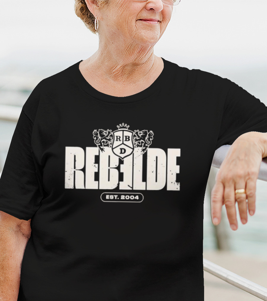 Rebelde RBD Emblem Est 2004 Crest Logo T-Shirt