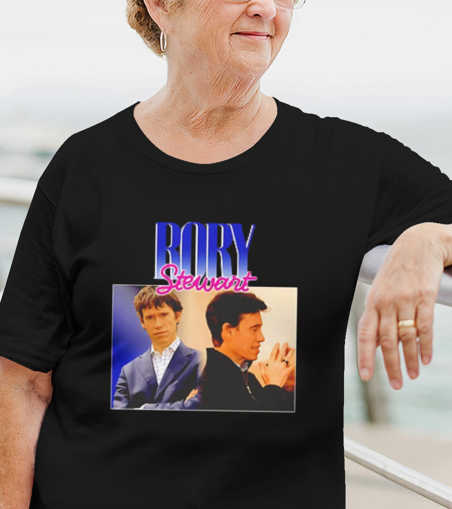 Rory Stewart Retro Style Dual Image T-Shirt
