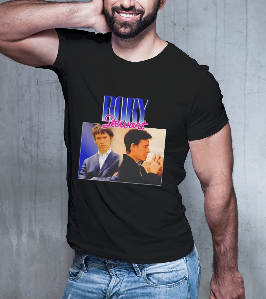 Rory Stewart Retro Style Dual Image T-Shirt