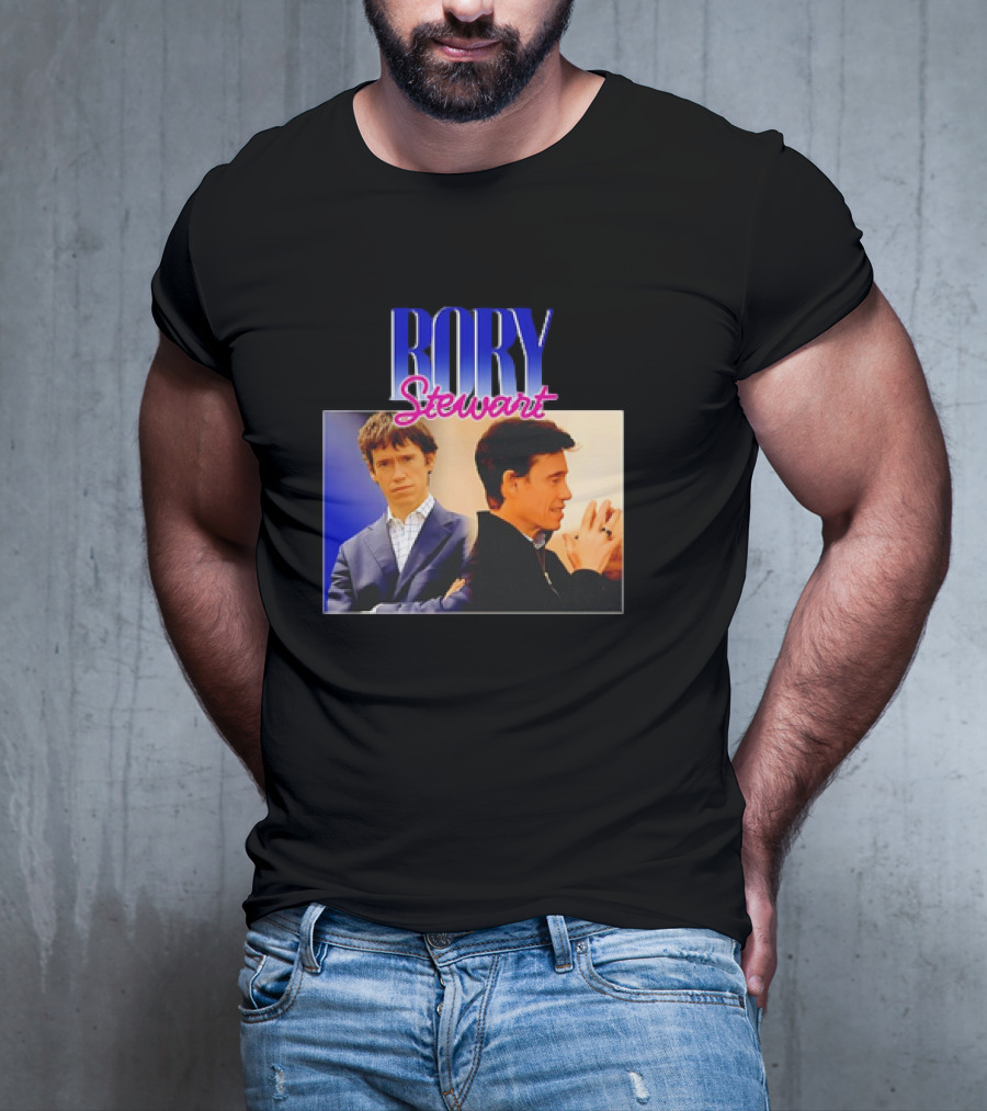 Rory Stewart Retro Style Dual Image T-Shirt