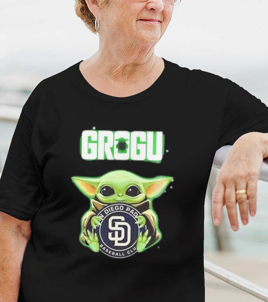 San Diego Padres Baseball Club Grogu 2025 T-Shirt