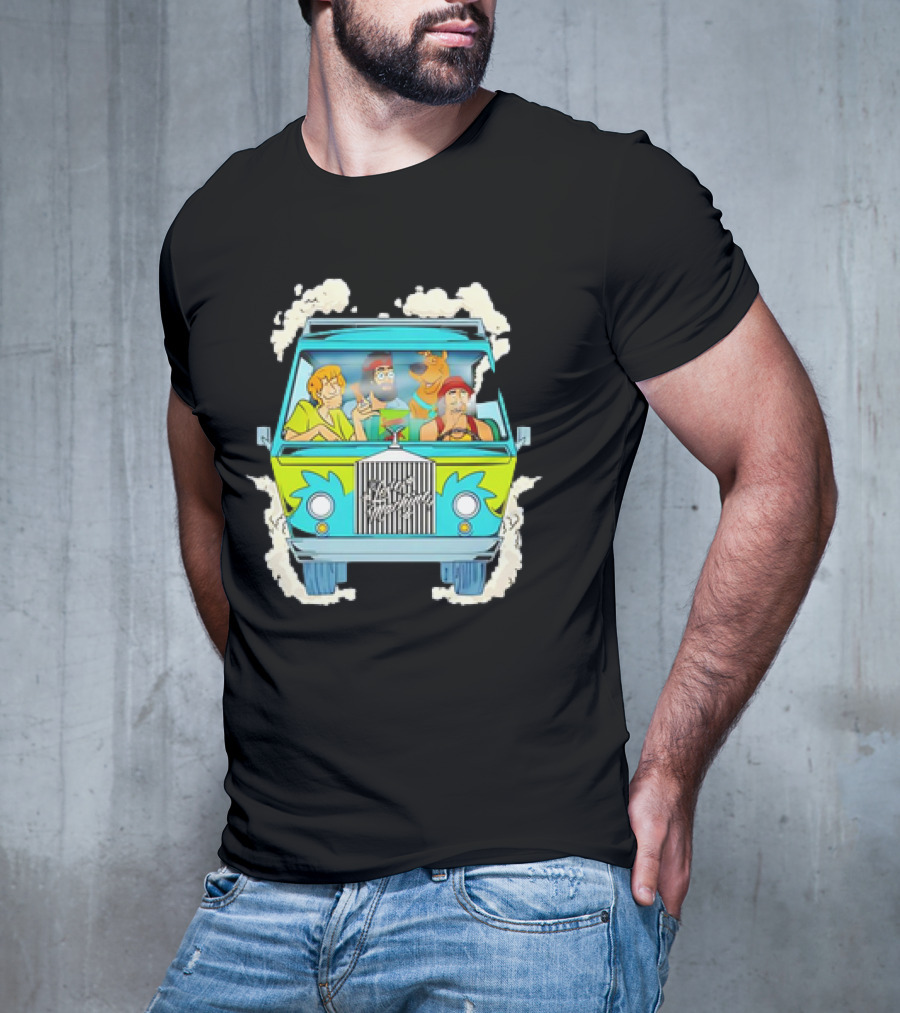 Scooby DOOBIE Doo Mystery Machine Vintage Smoke Adventure T-Shirt