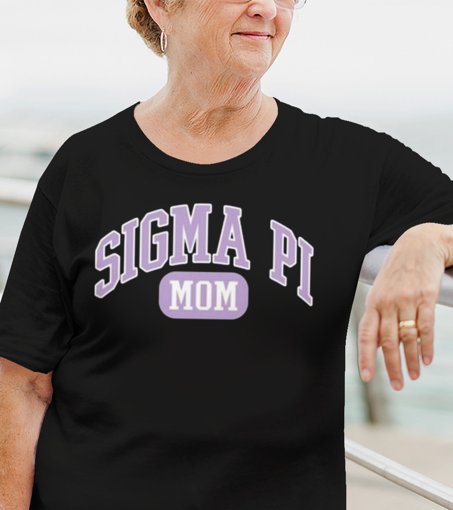 Sigma Pi Mom Collegiate Greek Letters T-Shirt