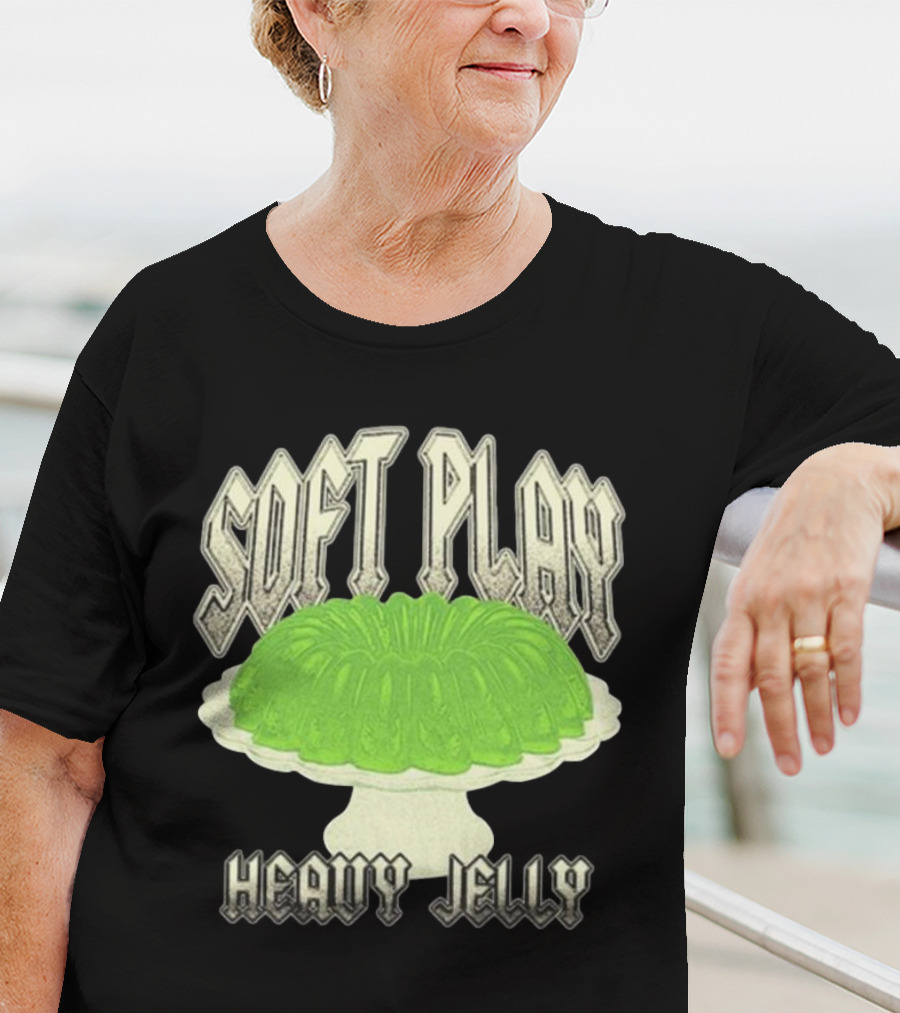 Soft Play Heavy Jelly Vintage Style Dessert Graphic T-Shirt