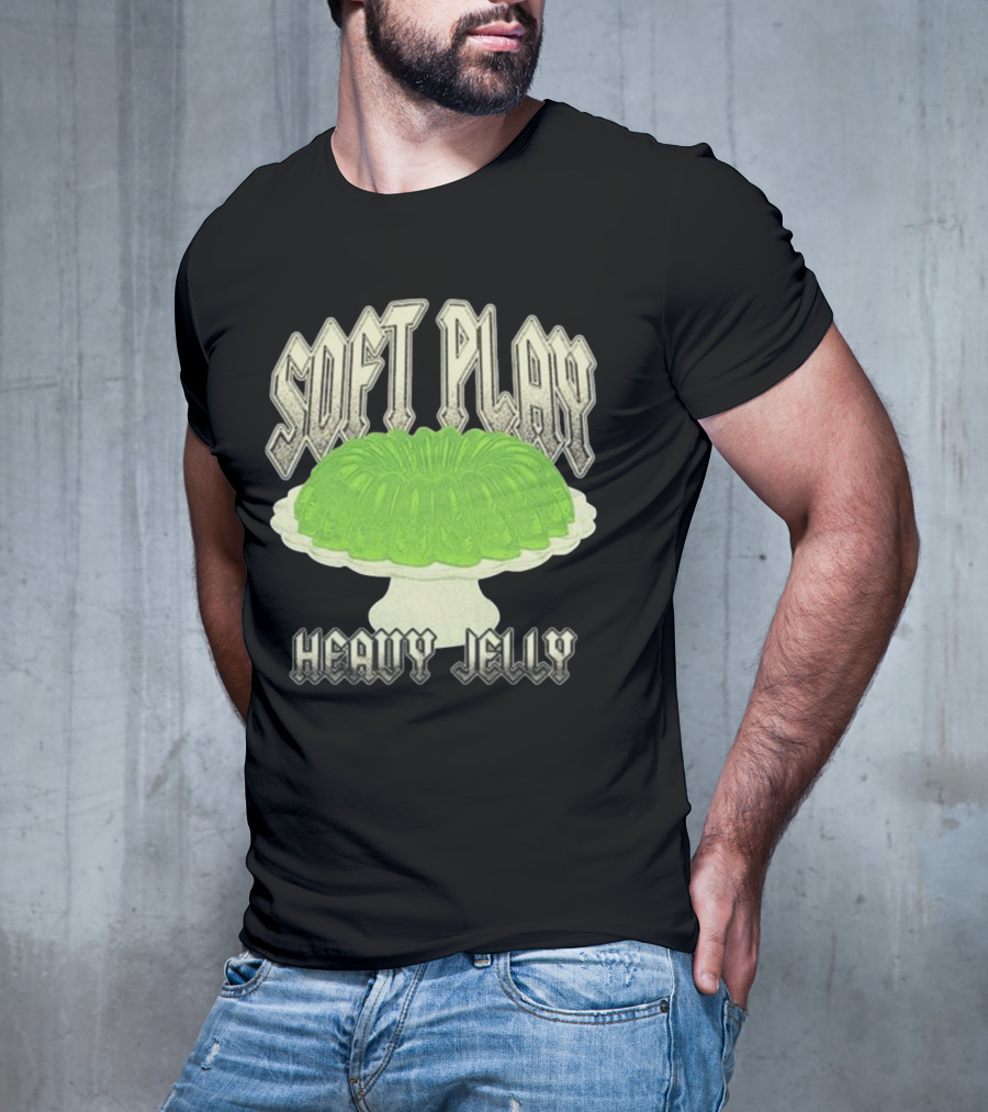 Soft Play Heavy Jelly Vintage Style Dessert Graphic T-Shirt