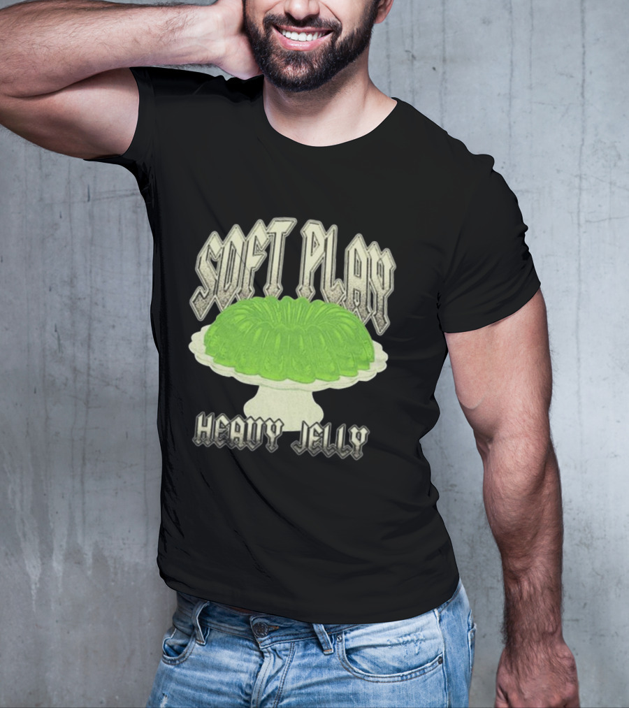 Soft Play Heavy Jelly Vintage Style Dessert Graphic T-Shirt