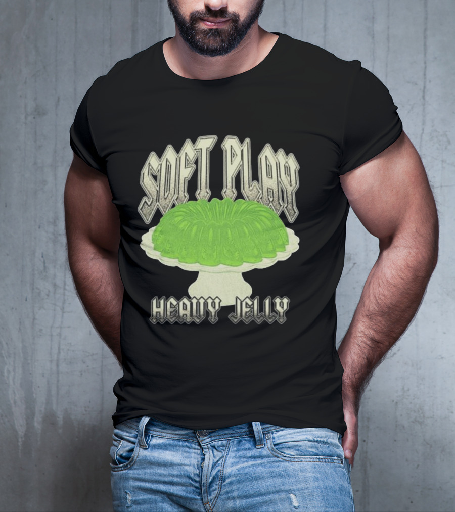 Soft Play Heavy Jelly Vintage Style Dessert Graphic T-Shirt