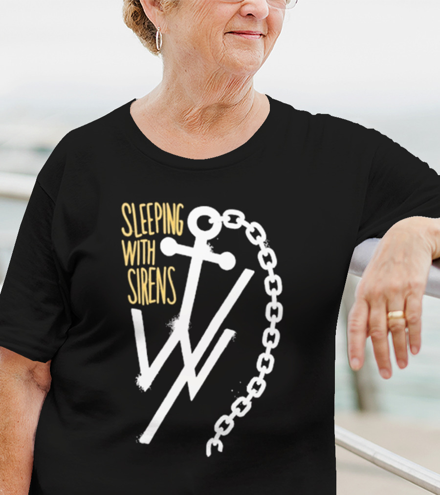 Sleeping With Sirens Anchor Chain Apparel T-Shirt