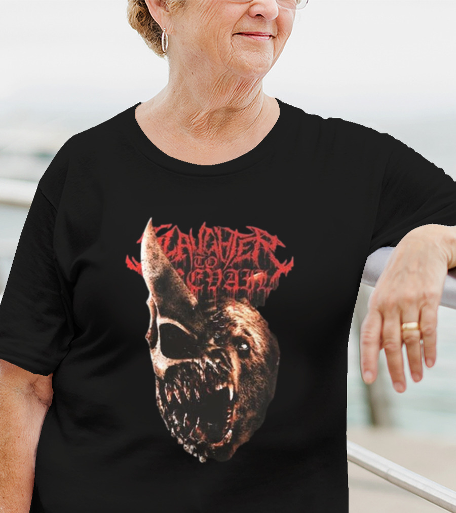 Slaughter To Prevail Grizzly Skull Horned Beast T-Shirt