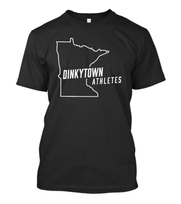 Ben Johnson Dinkytown Athletes Minnesota Outline T-Shirt