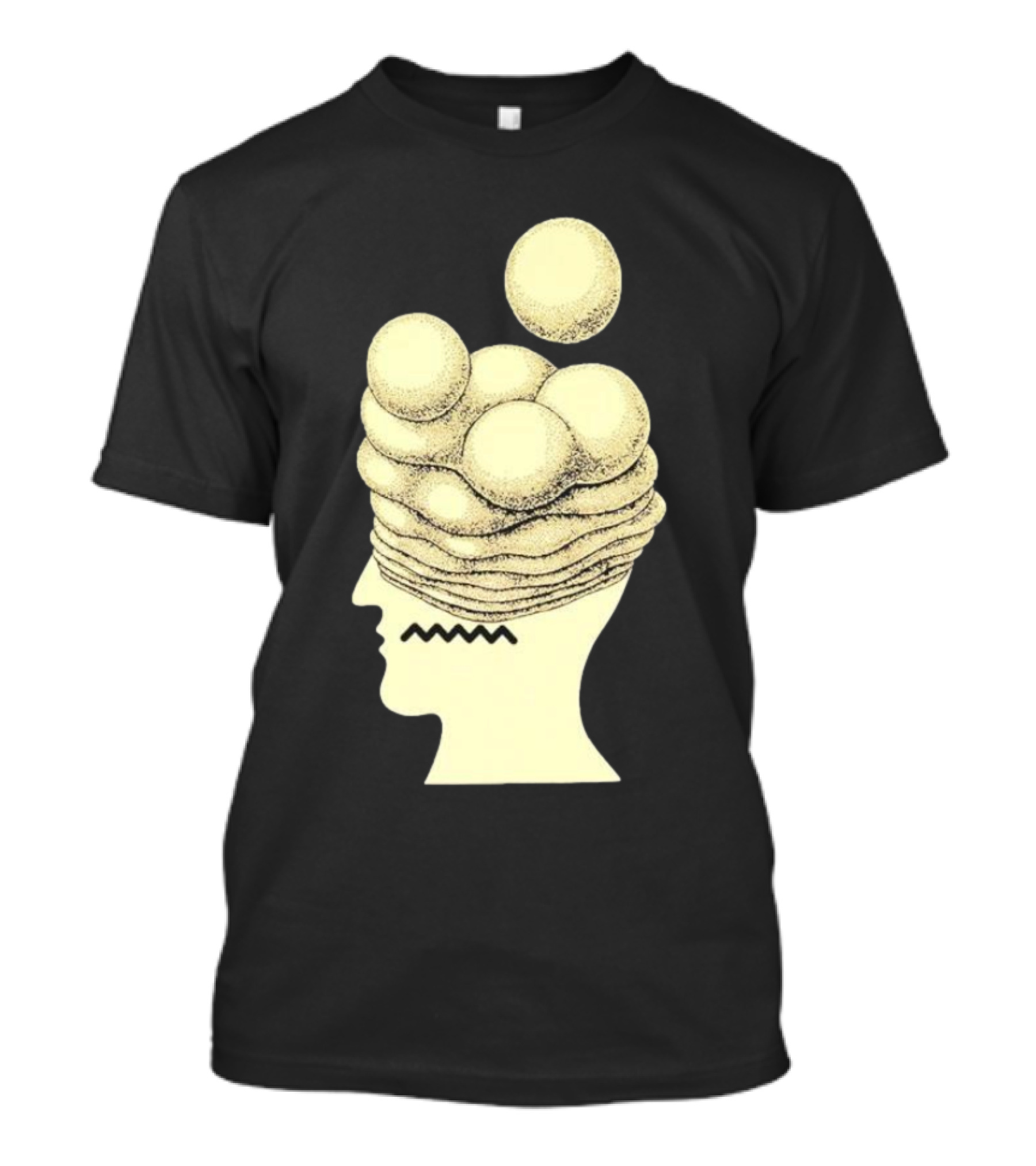 Brain Dead Growth Surreal Layers Optical Illusion T-Shirt