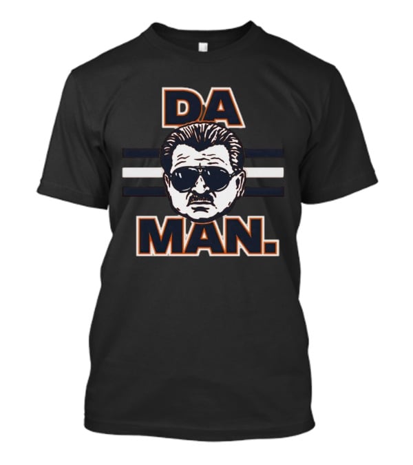 Mike Ditka Da Man Coach Sunglasses Iconic T-Shirt