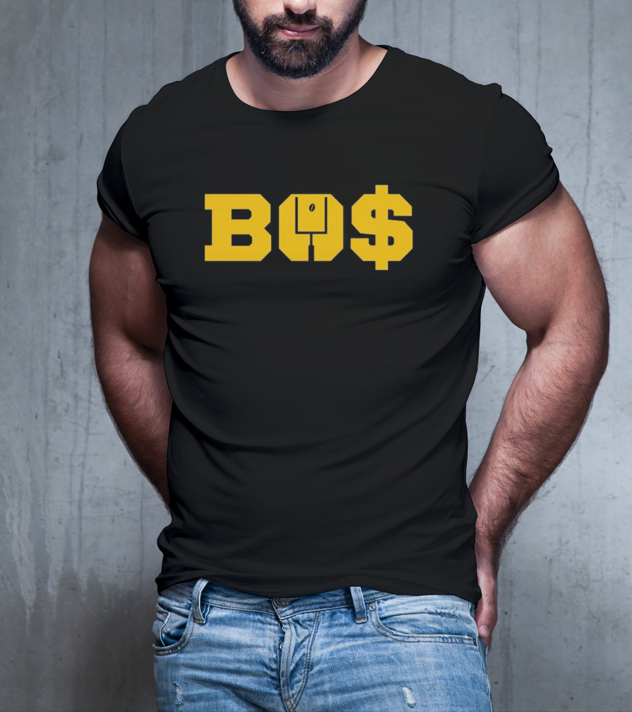Pittsburgh BO$ Yellow Football T-Shirt