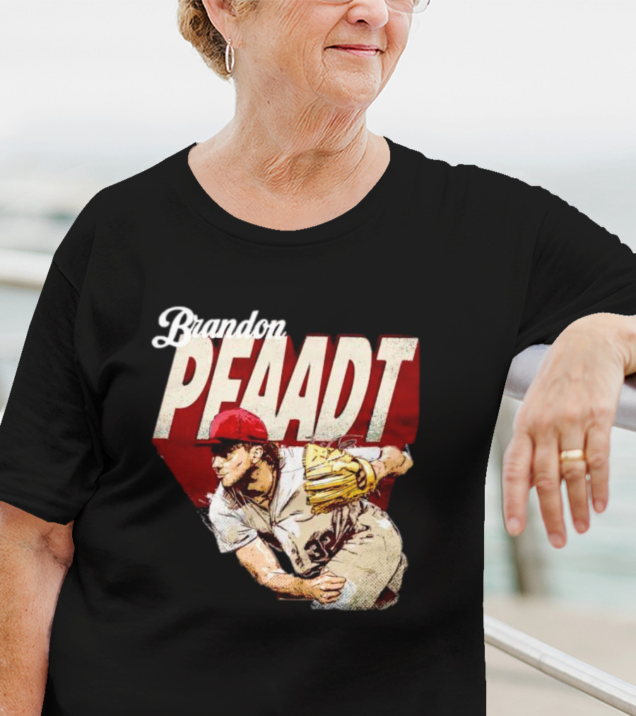 Brandon Pfaadt Arizona Diamondbacks Pitching Action Signature T-Shirt