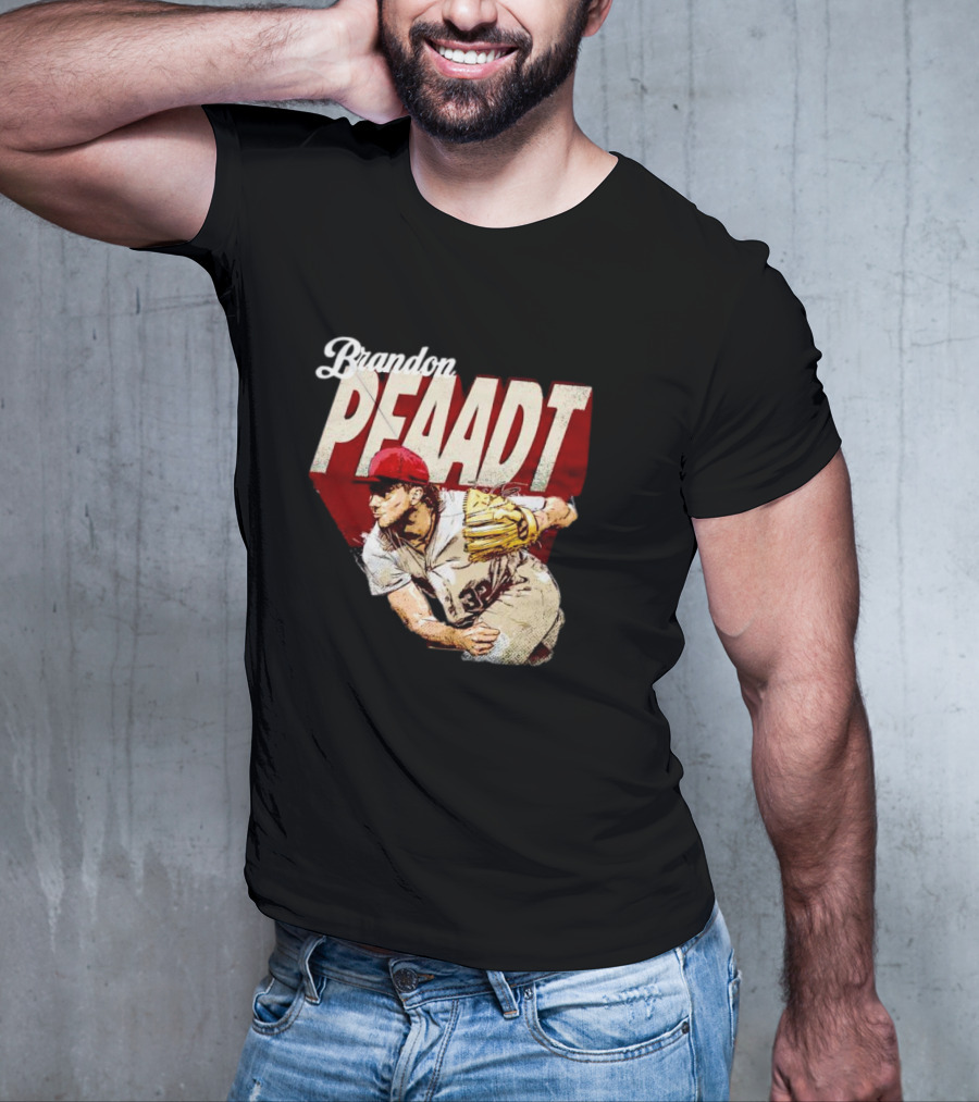 Brandon Pfaadt Arizona Diamondbacks Pitching Action Signature T-Shirt