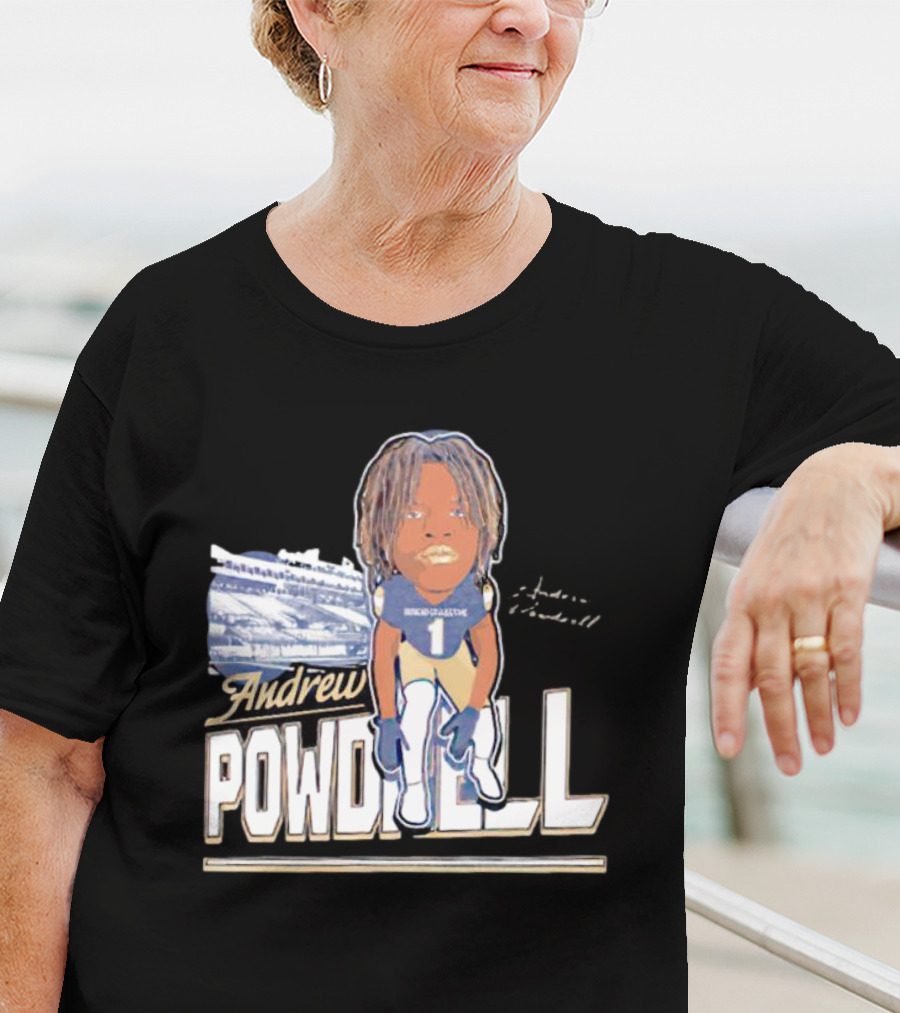 Andrew Powdrell Number 1 Honor Groundstone Signature T-Shirt