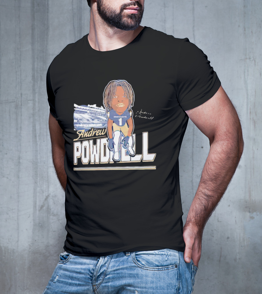 Andrew Powdrell Number 1 Honor Groundstone Signature T-Shirt