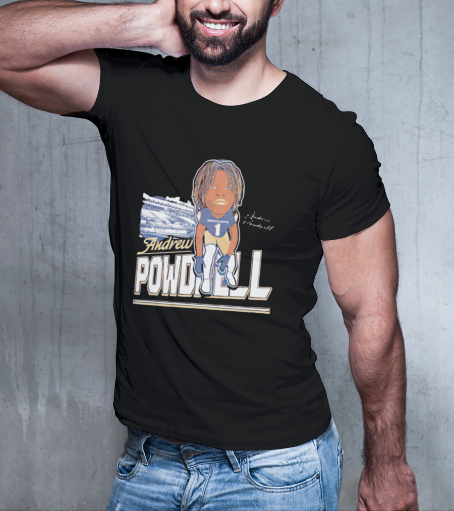 Andrew Powdrell Number 1 Honor Groundstone Signature T-Shirt