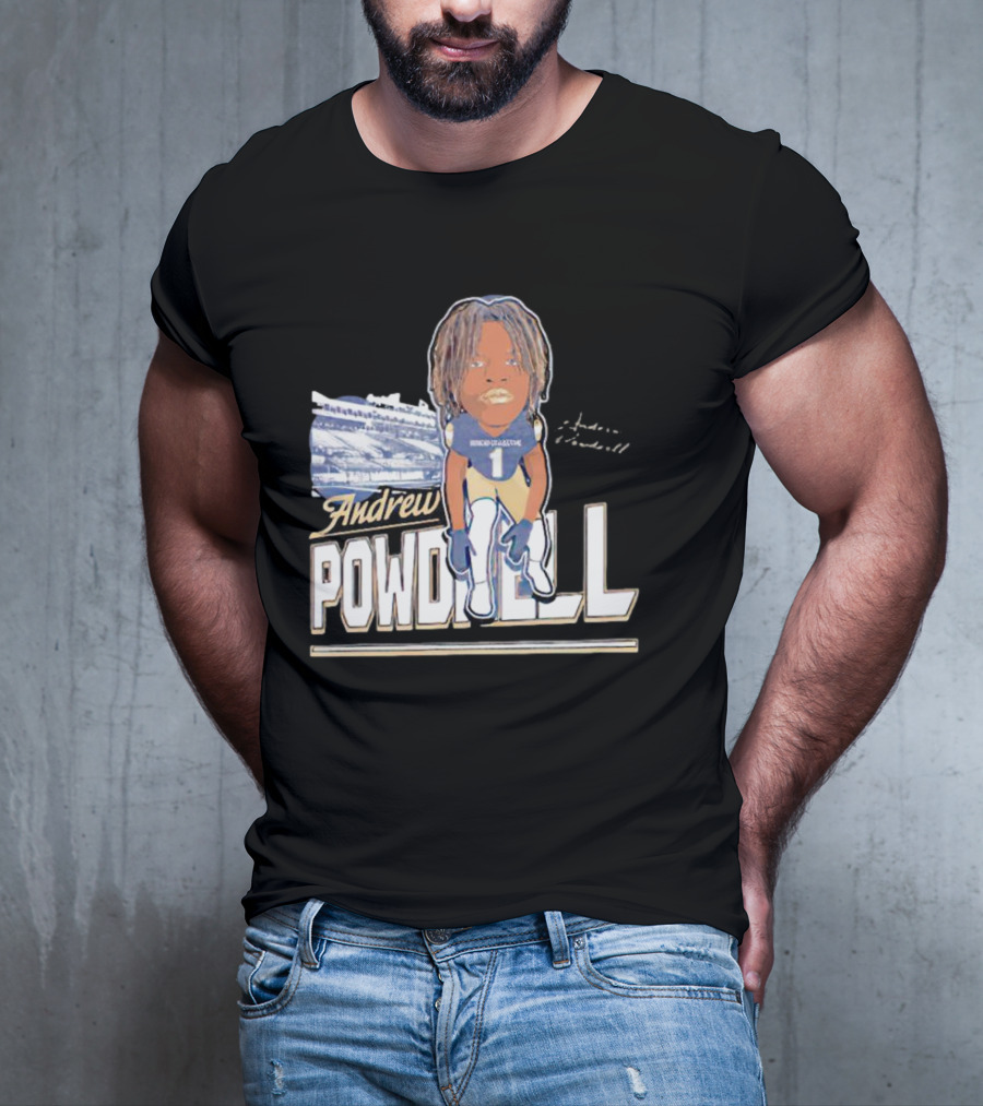 Andrew Powdrell Number 1 Honor Groundstone Signature T-Shirt