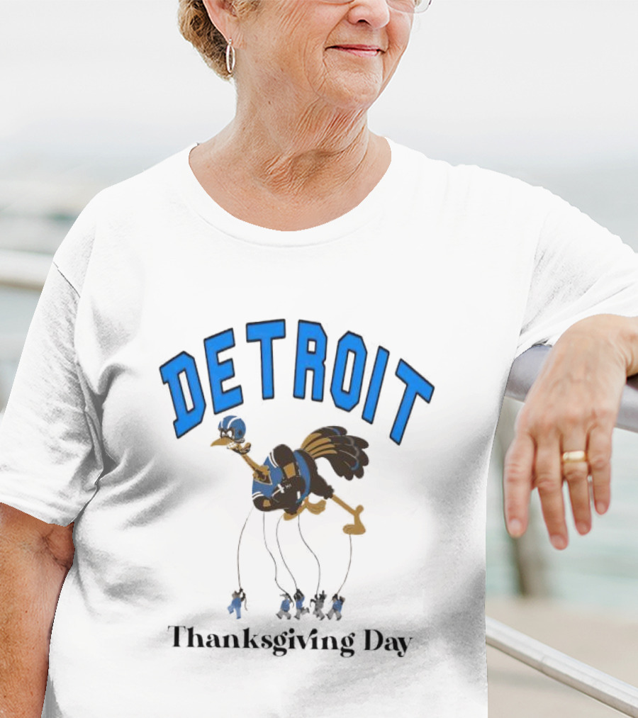 Detroit Thanksgiving Day Turkey T-Shirt