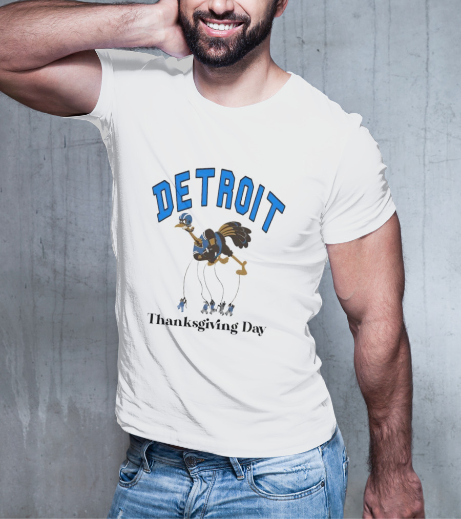 Detroit Thanksgiving Day Turkey T-Shirt