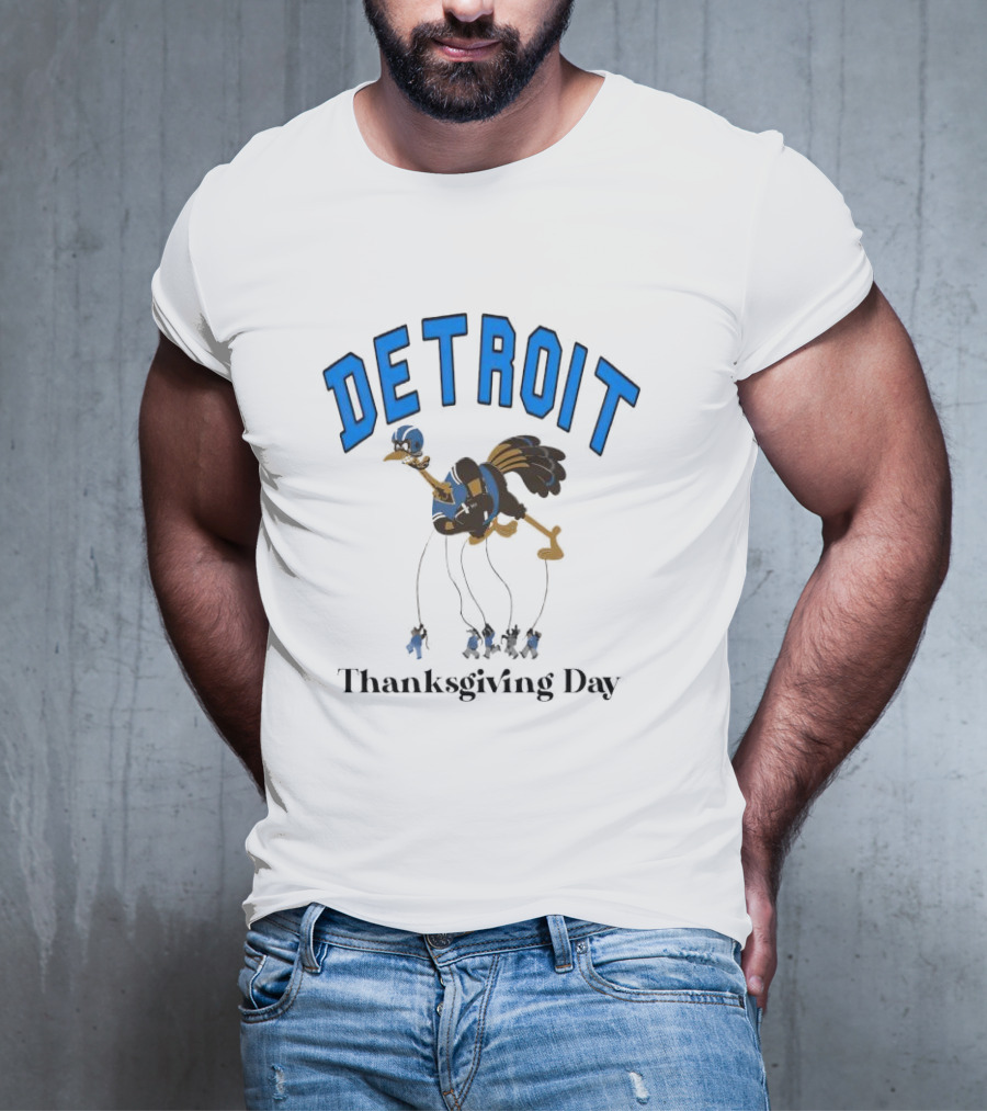 Detroit Thanksgiving Day Turkey T-Shirt