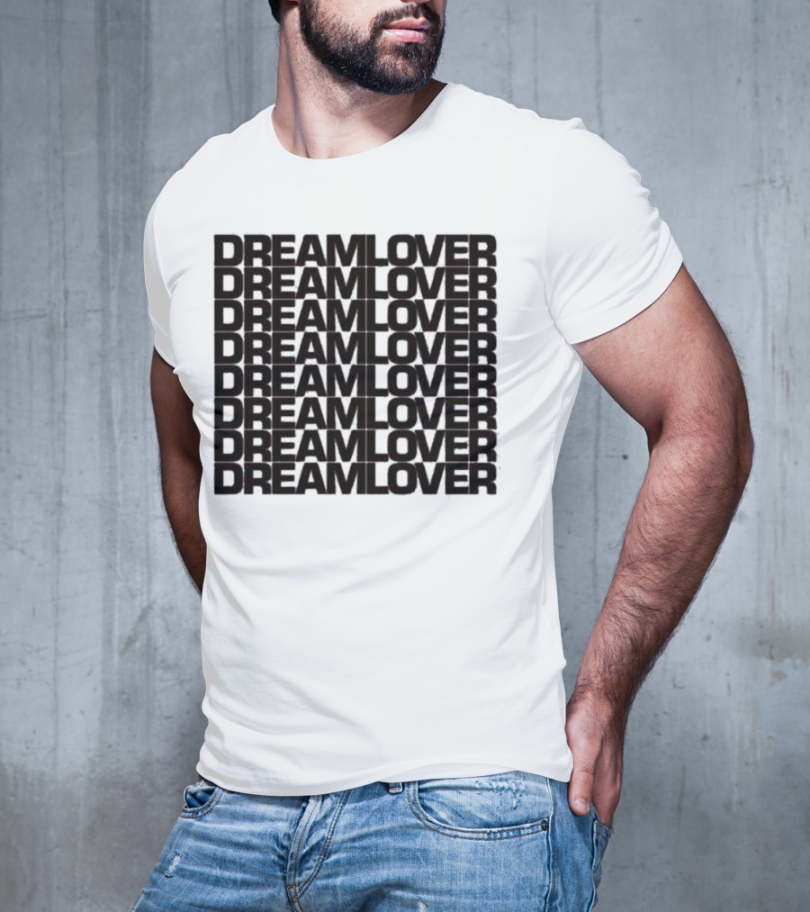 Mariah Carey Dreamlover Repeated Text T-Shirt