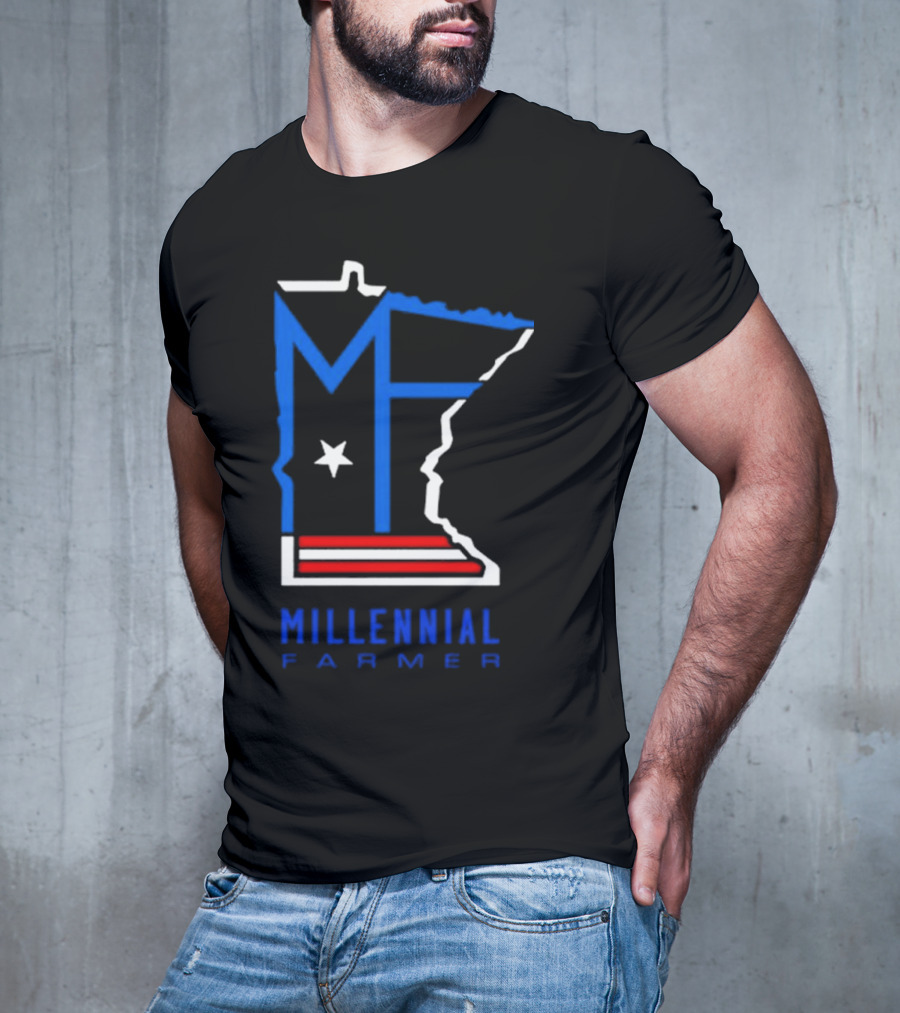 Millennial Farmer RWB Minnesota T-Shirt