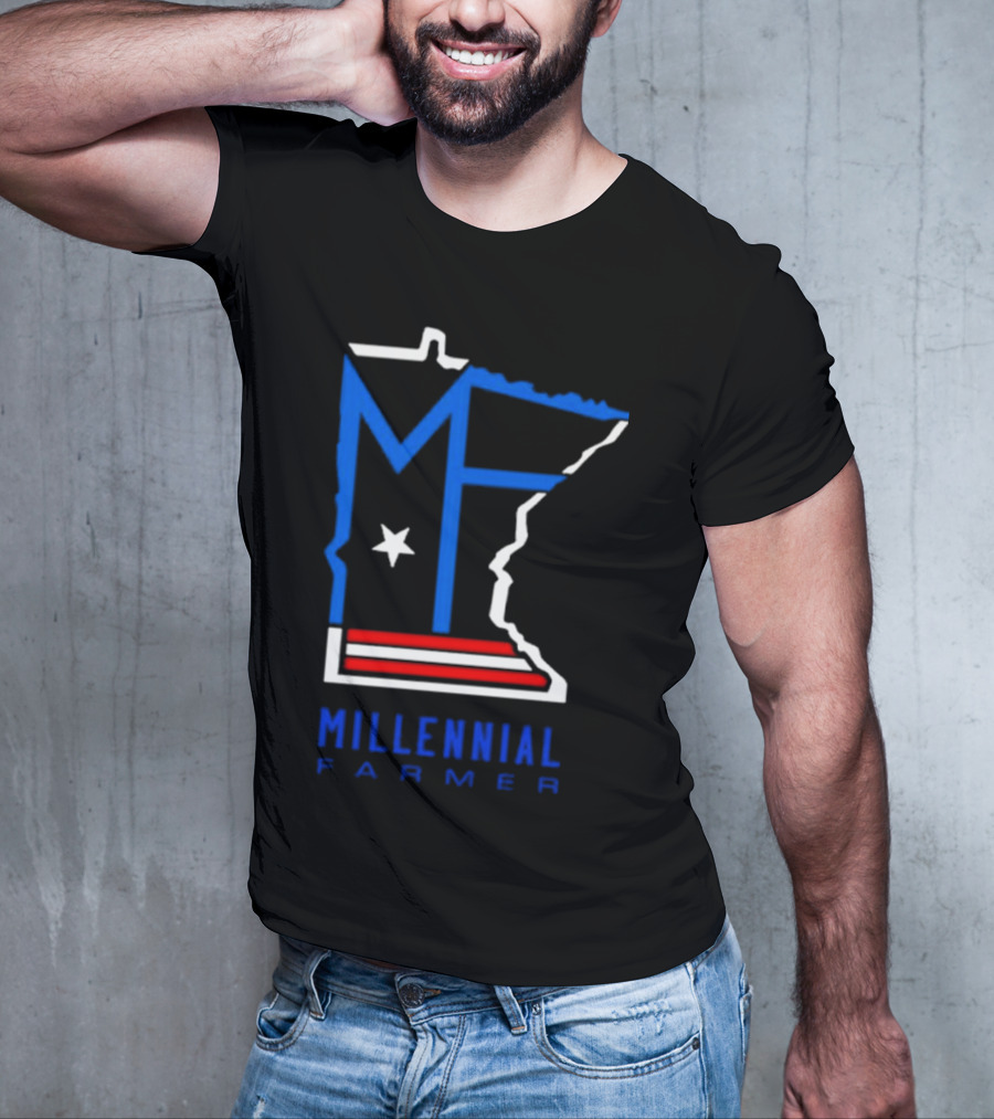 Millennial Farmer RWB Minnesota T-Shirt