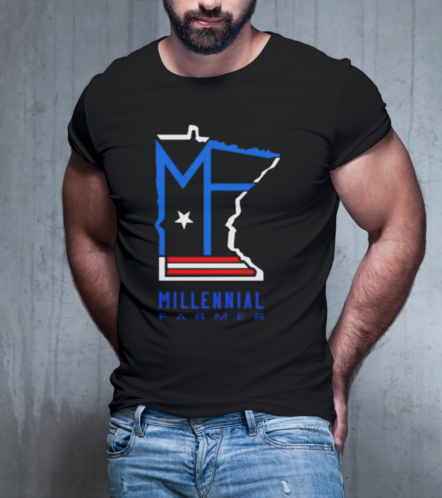 Millennial Farmer RWB Minnesota T-Shirt