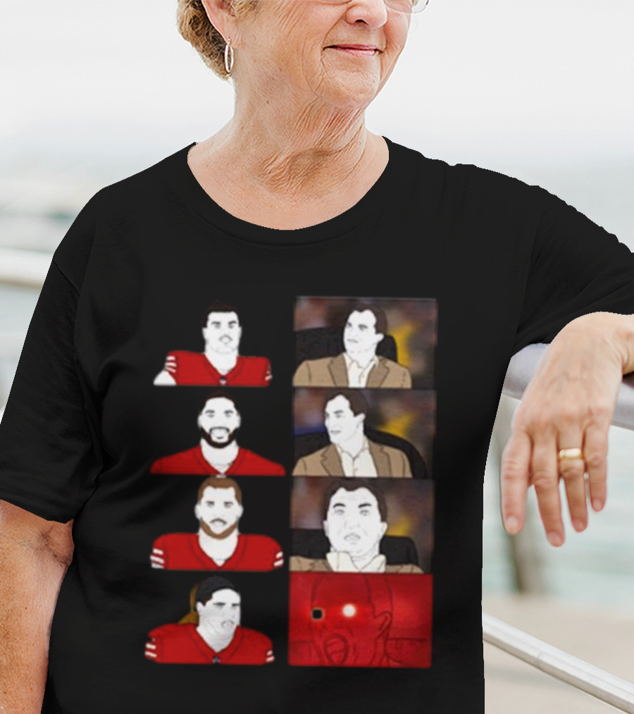 Rita Oak Mr. McMahon Meme San Francisco 49ers Football Reaction T-Shirt