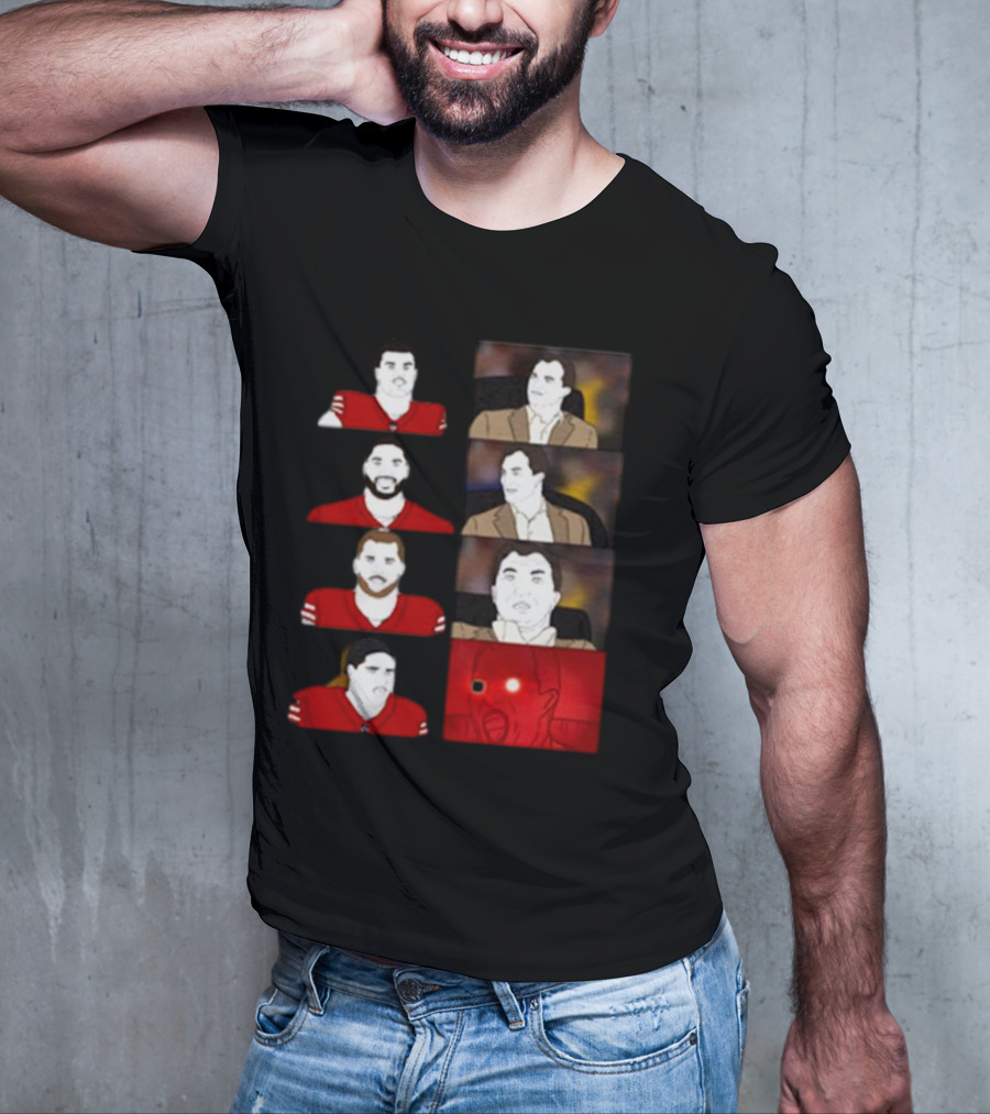 Rita Oak Mr. McMahon Meme San Francisco 49ers Football Reaction T-Shirt
