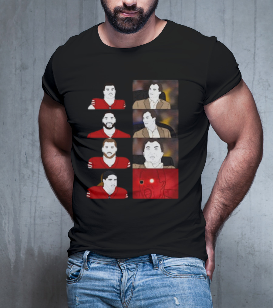 Rita Oak Mr. McMahon Meme San Francisco 49ers Football Reaction T-Shirt
