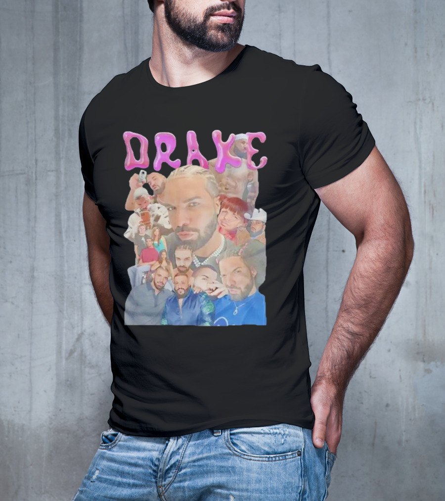 Drake Collage Bootleg Ubaru T-Shirt