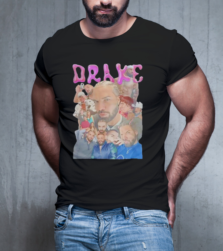 Drake Collage Bootleg Ubaru T-Shirt