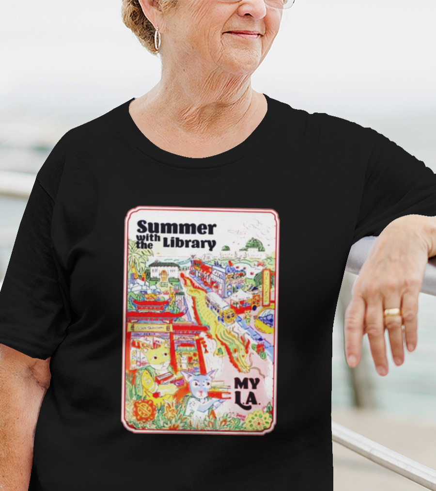 Summer With The Library My LA T-Shirt