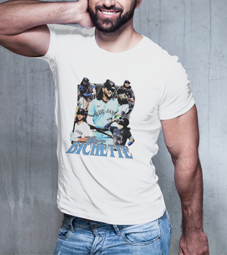 Toronto Blue Jays Bo Bichette Collage MLB Collector's Edition T-Shirt