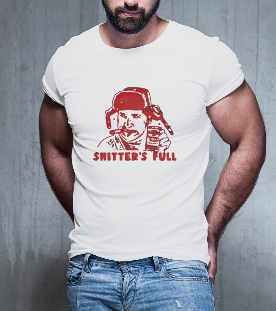 Cousin Eddie Shitter's Full Merry Christmas Beverage T-Shirt